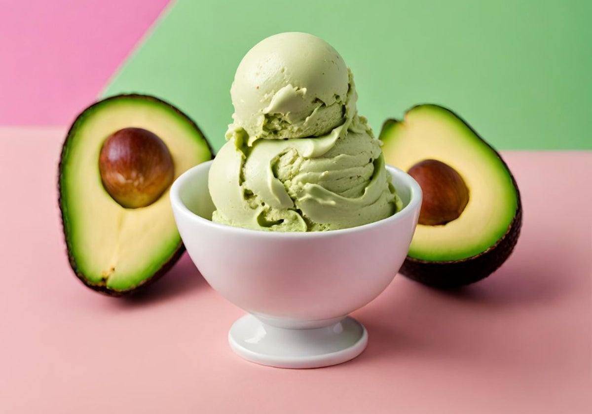 Helado de aguacate...¡Ñam!