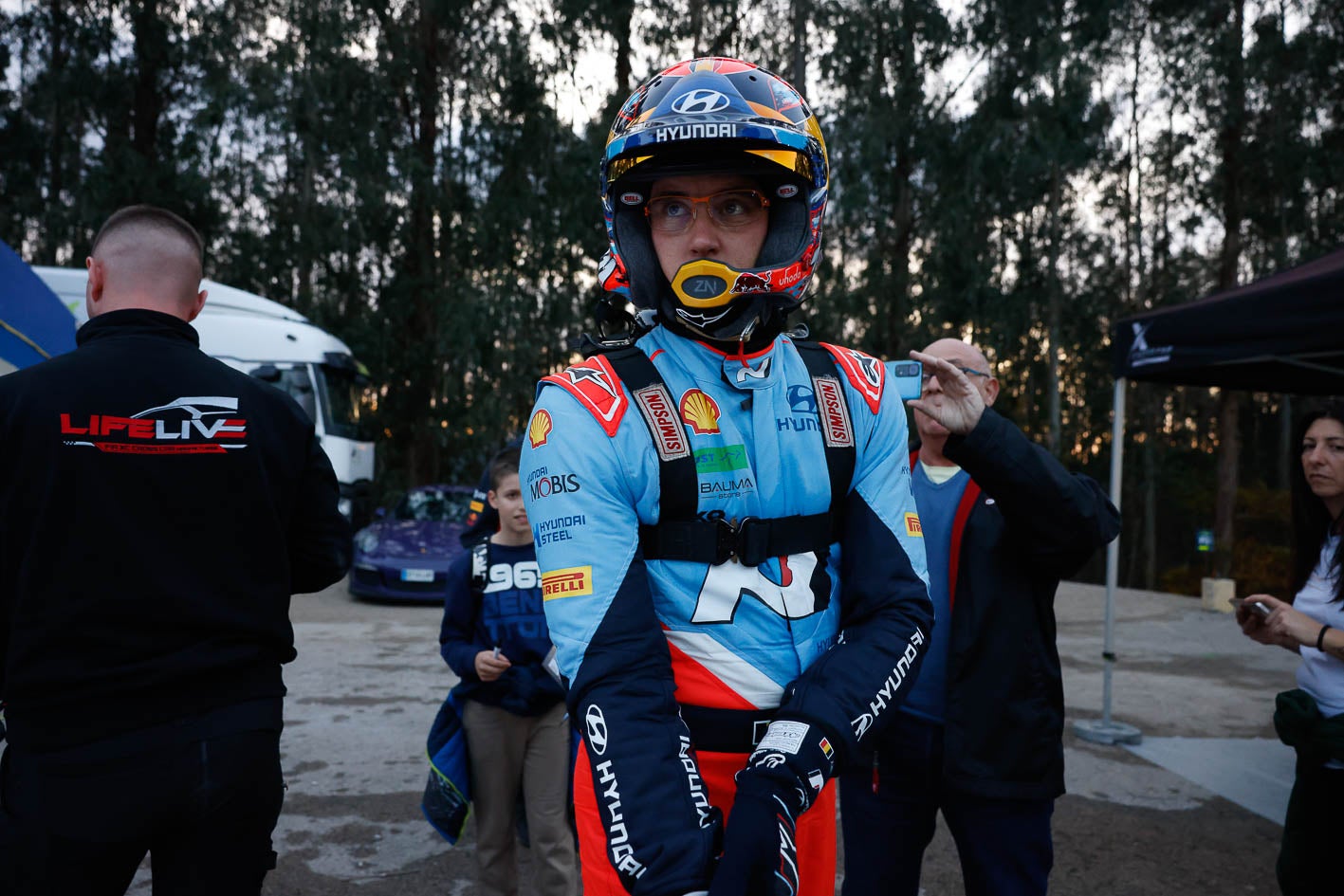 Thierry Neuville es la estrella de este fin de semana en Quijas, donde llega como flamante campeón del mundo de rallies.