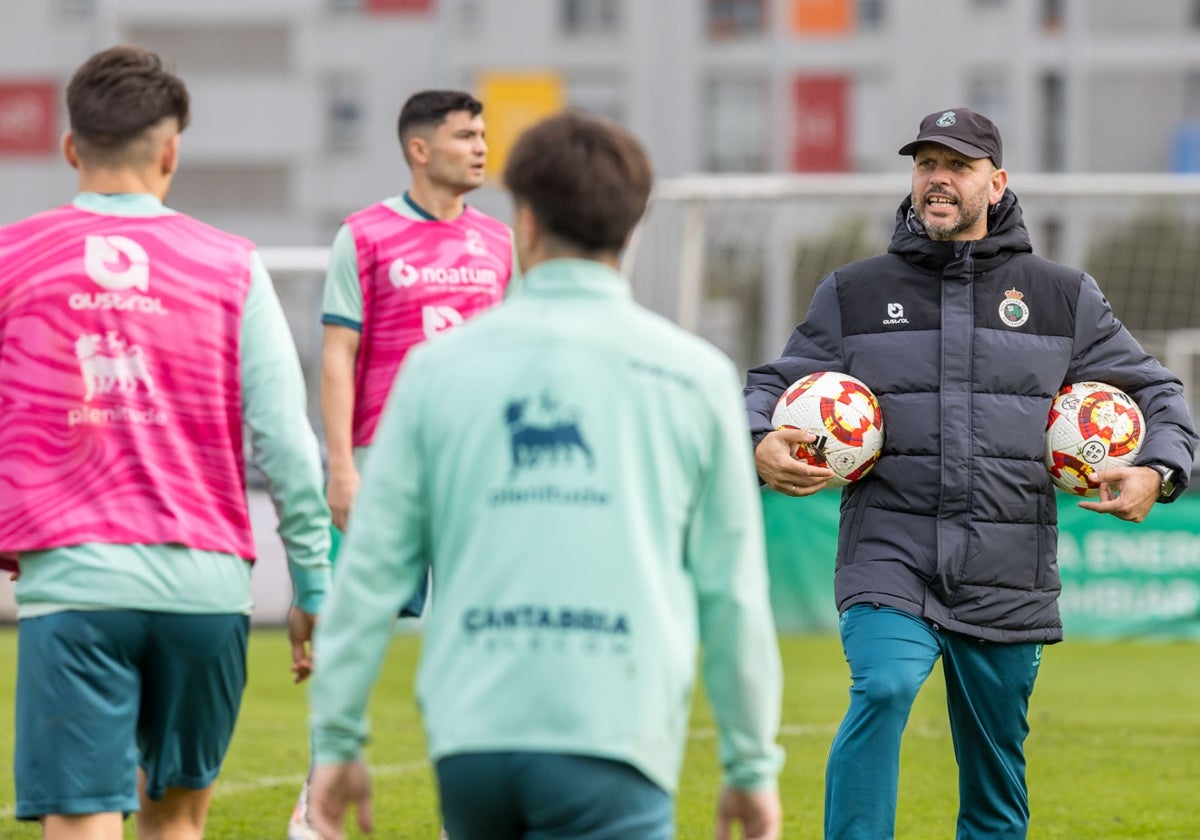 El entrenamiento del Racing, en imágenes