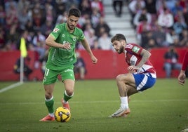 Andrés Martín, el sábado frente al Granada.