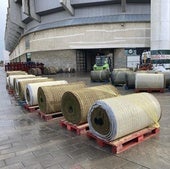 El Sardinero ya tiene césped nuevo, ahora toca rematarlo