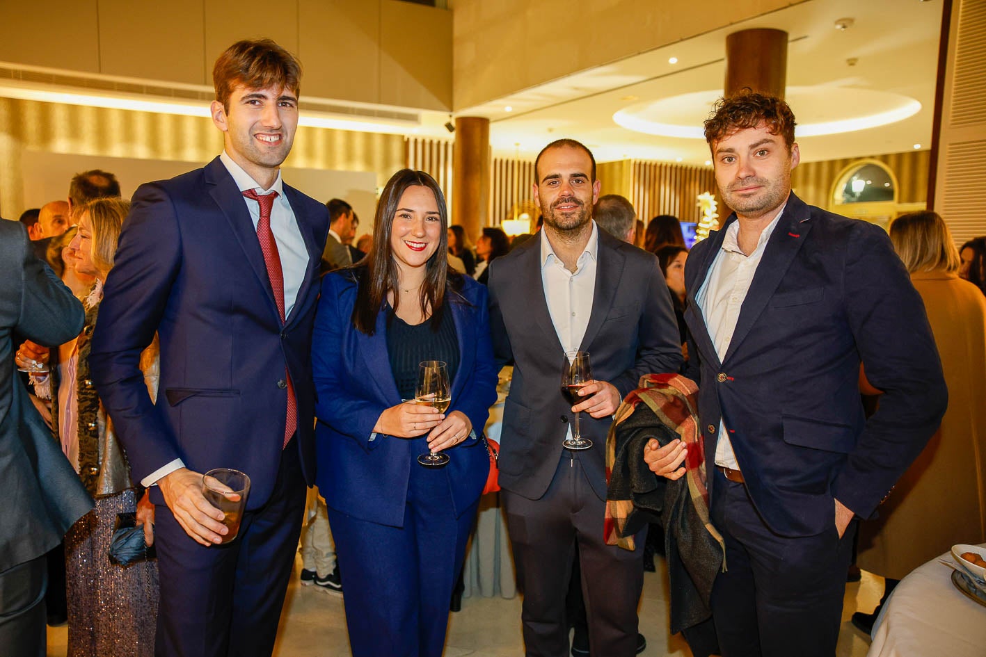 Jean-Baptista Dulayet, Garazi Puyo, Pablo Alonso y Gonzalo Mier.