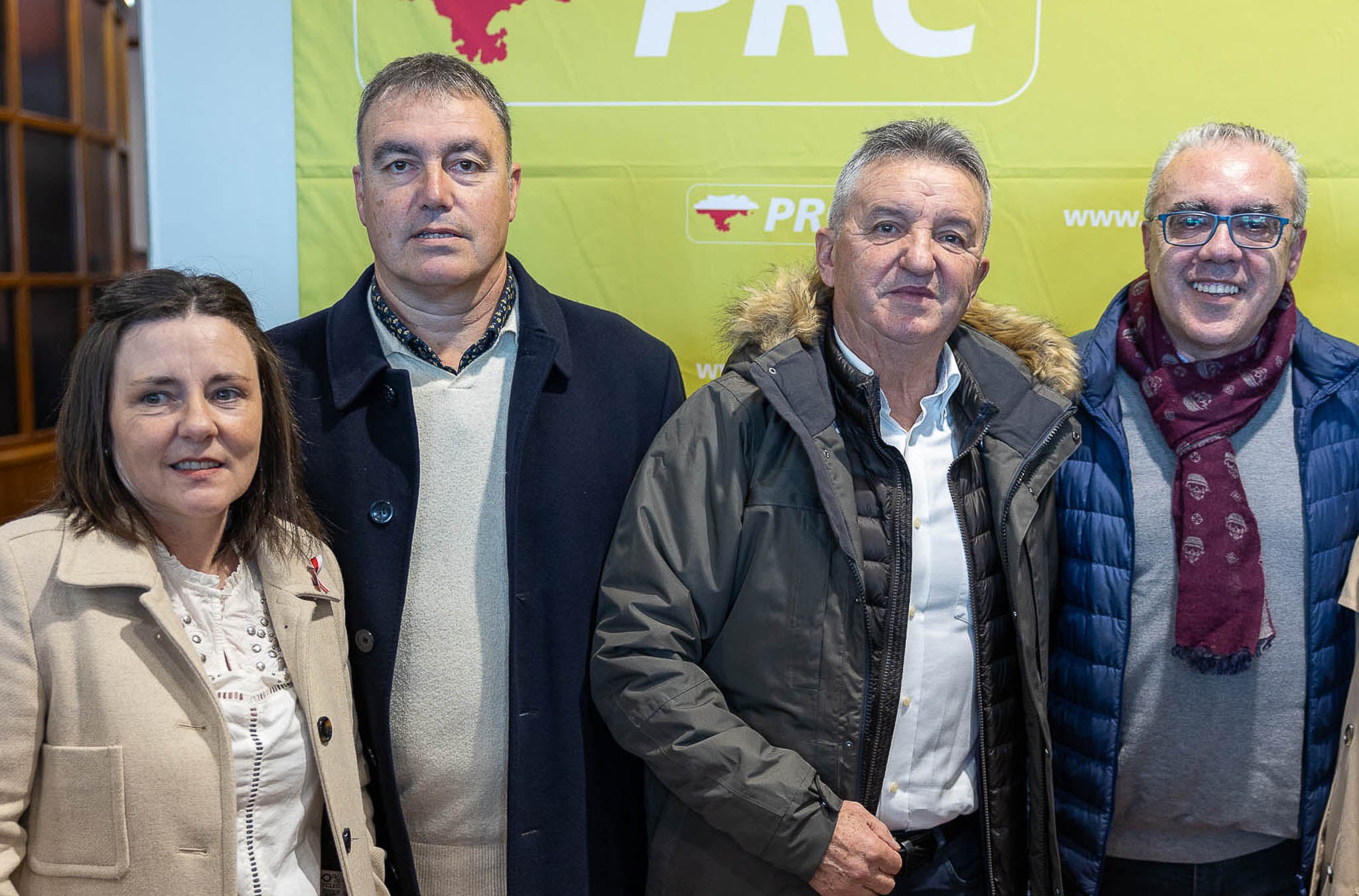 Mónica Quevedo, Jesús Ramón Ochoa, Julián Revuelta y Pedro Hernando.