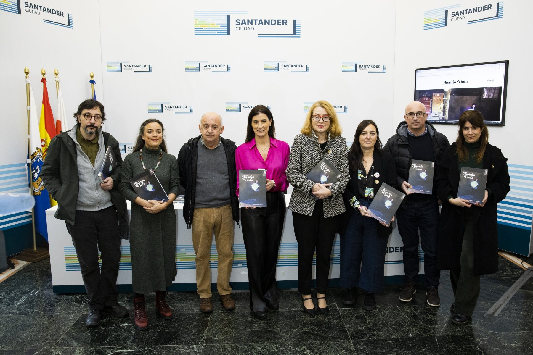 Ricardo González, Lidia Gil, Ricardo Viota, Gema Igual, Eva Guillermina Fernández, Noemí Méndez, Abel Viota e Isabel de la Sierra.