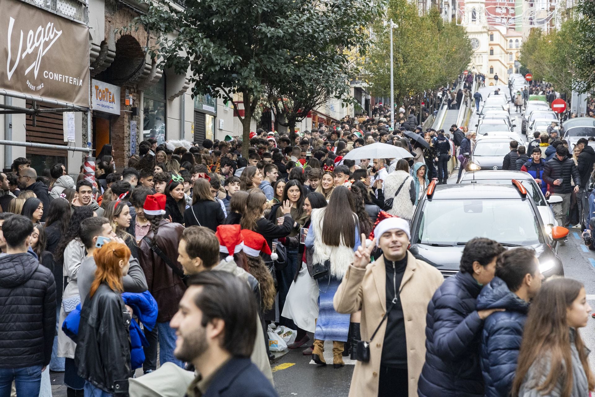 La zona de Peña Herbosa volvió a ser el centro de reunión de familias y amigos en la 'tardebuena¡