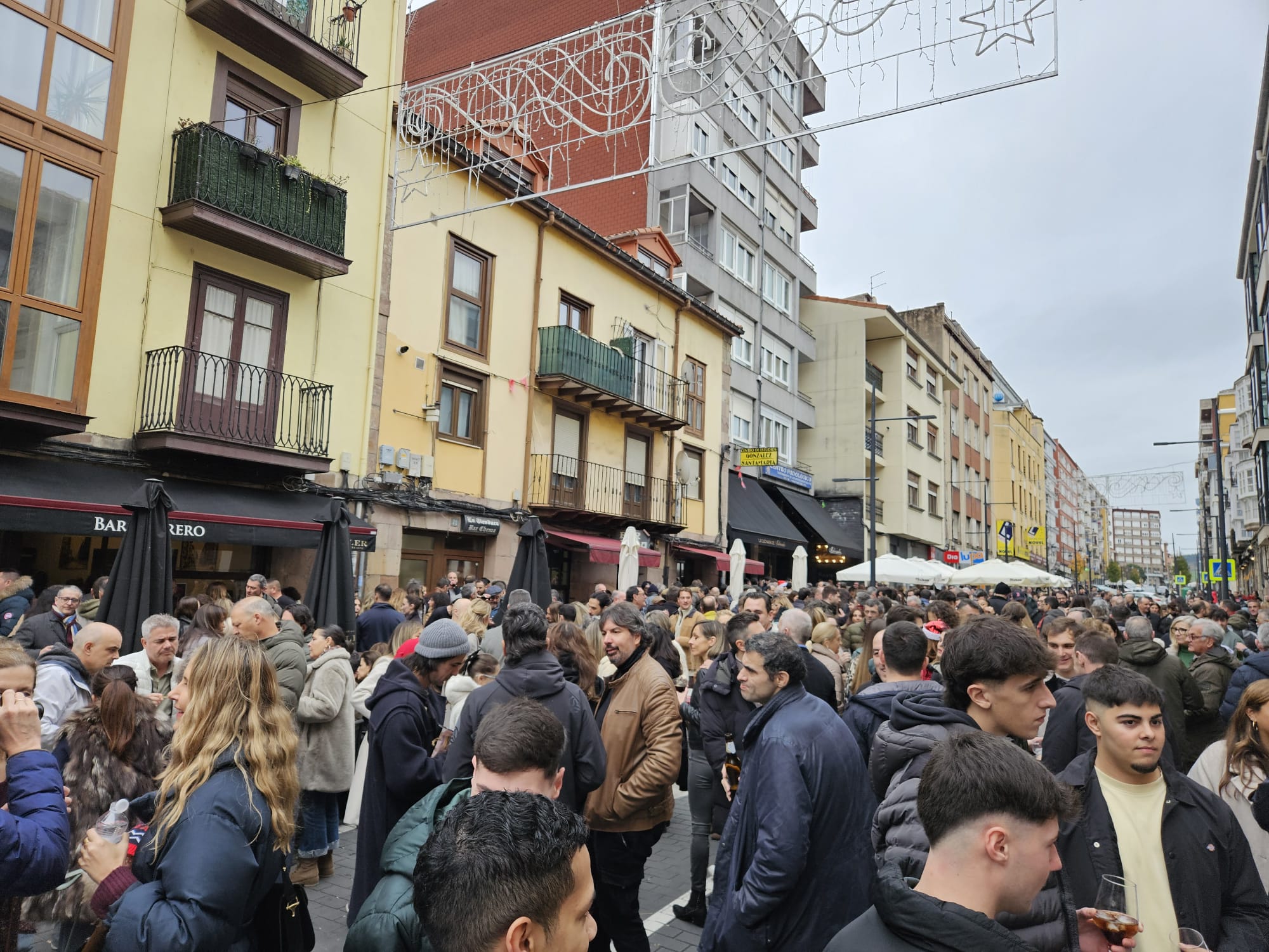 Imagen de la Tardebuena en Torrelavega.