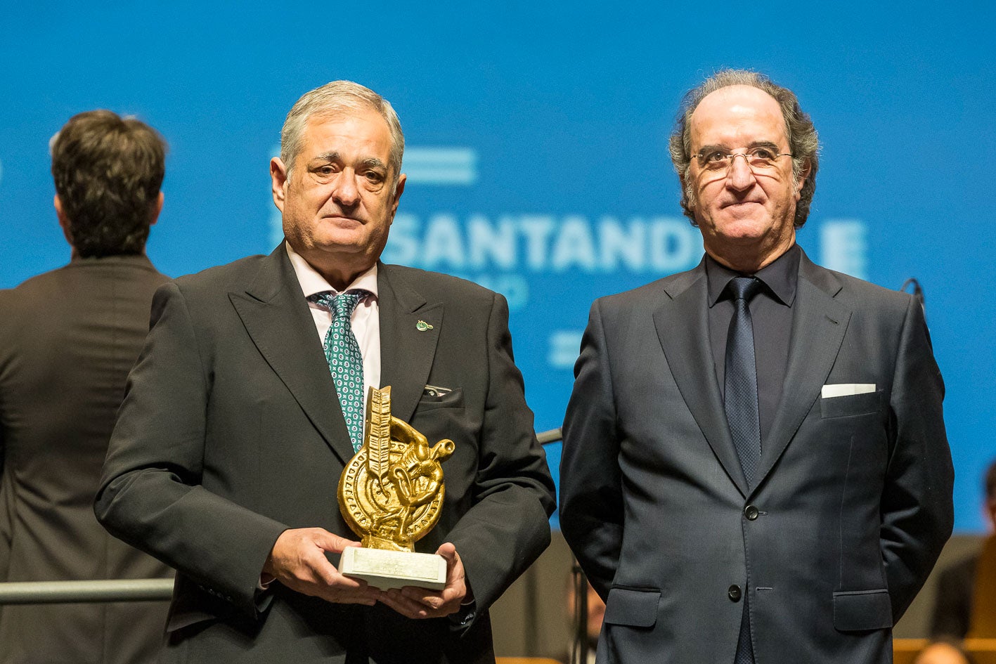 Manolo Saiz recibió el premio a la Promoción Deportiva.