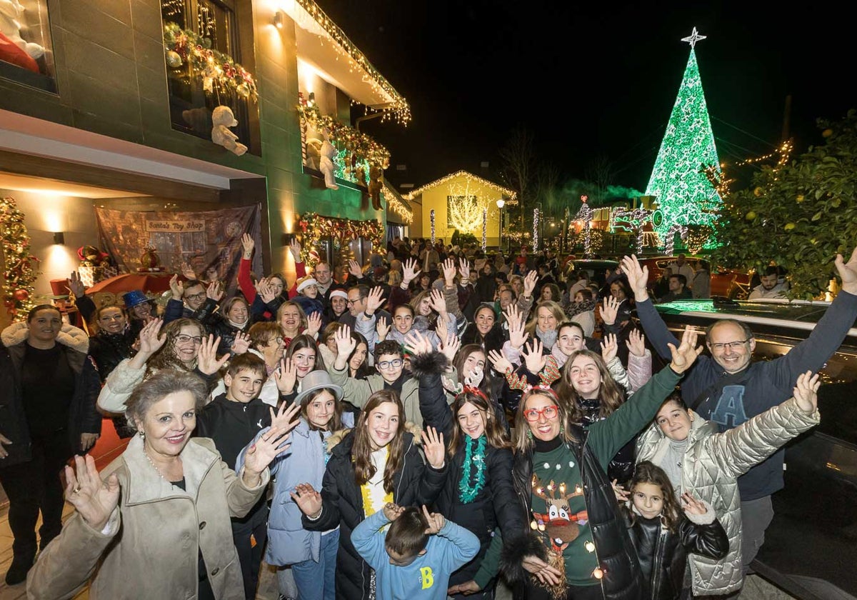 Así es la deslumbrante Navidad de Quijano