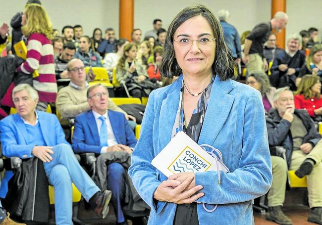 La candidata Conchi López ha elegido el lema 'El cambio que quieres'.