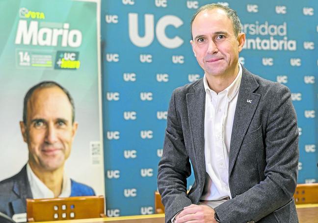 El candidato Mario Mañana ha optado por el lema '+UC, + futuro'.