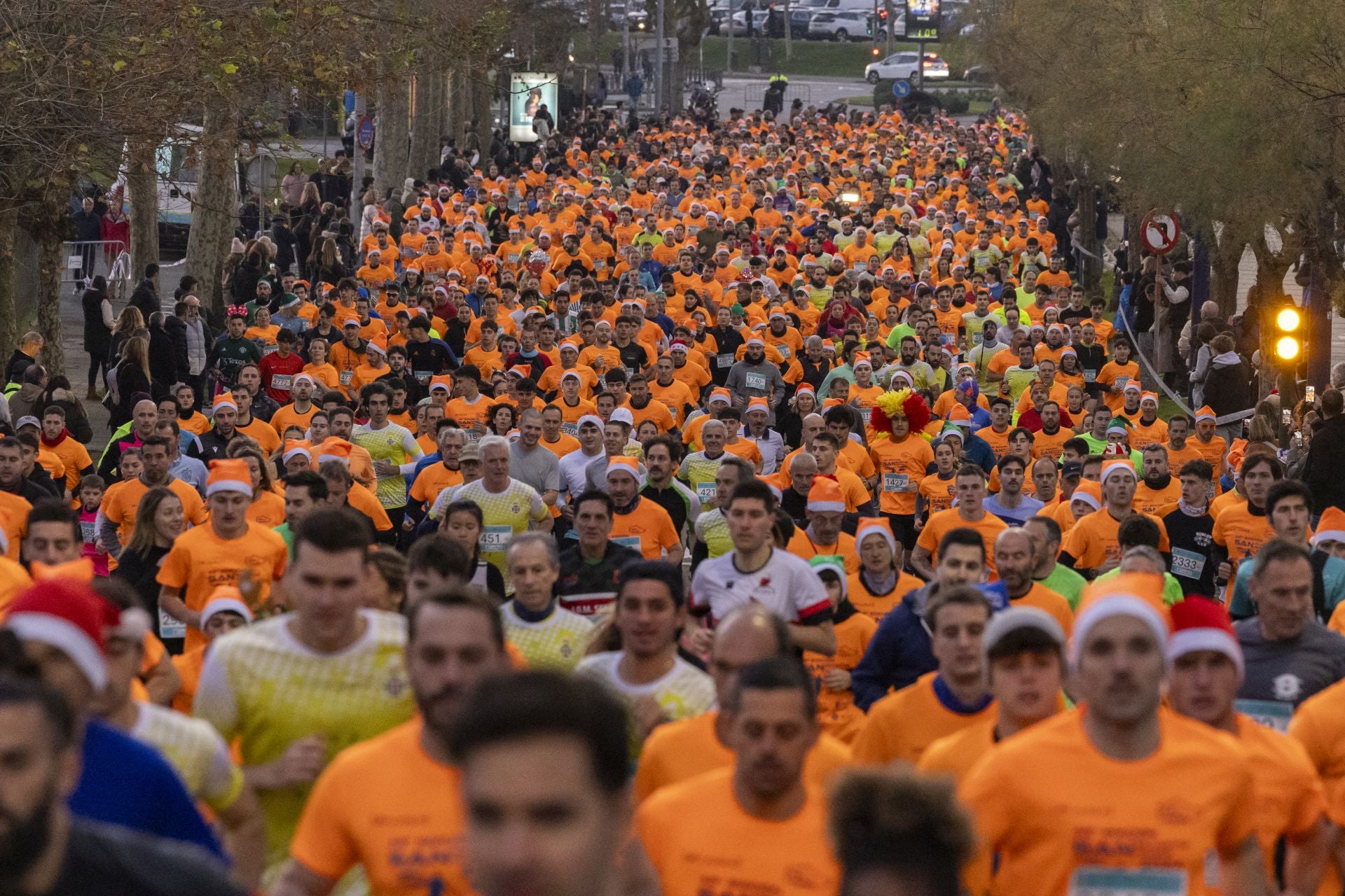 Si participaste en la San Silvestre de Santander, búscate