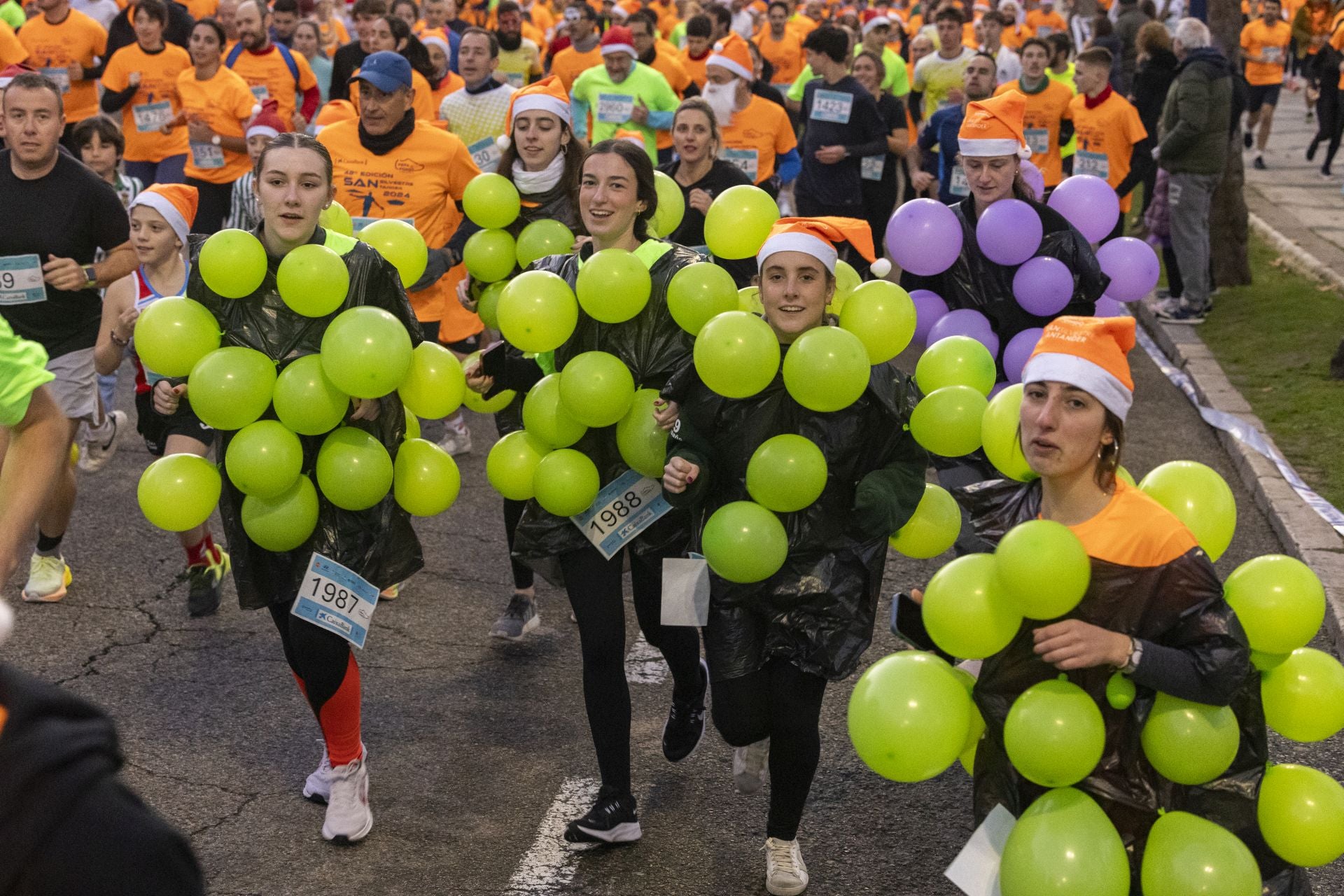 Si participaste en la San Silvestre de Santander, búscate