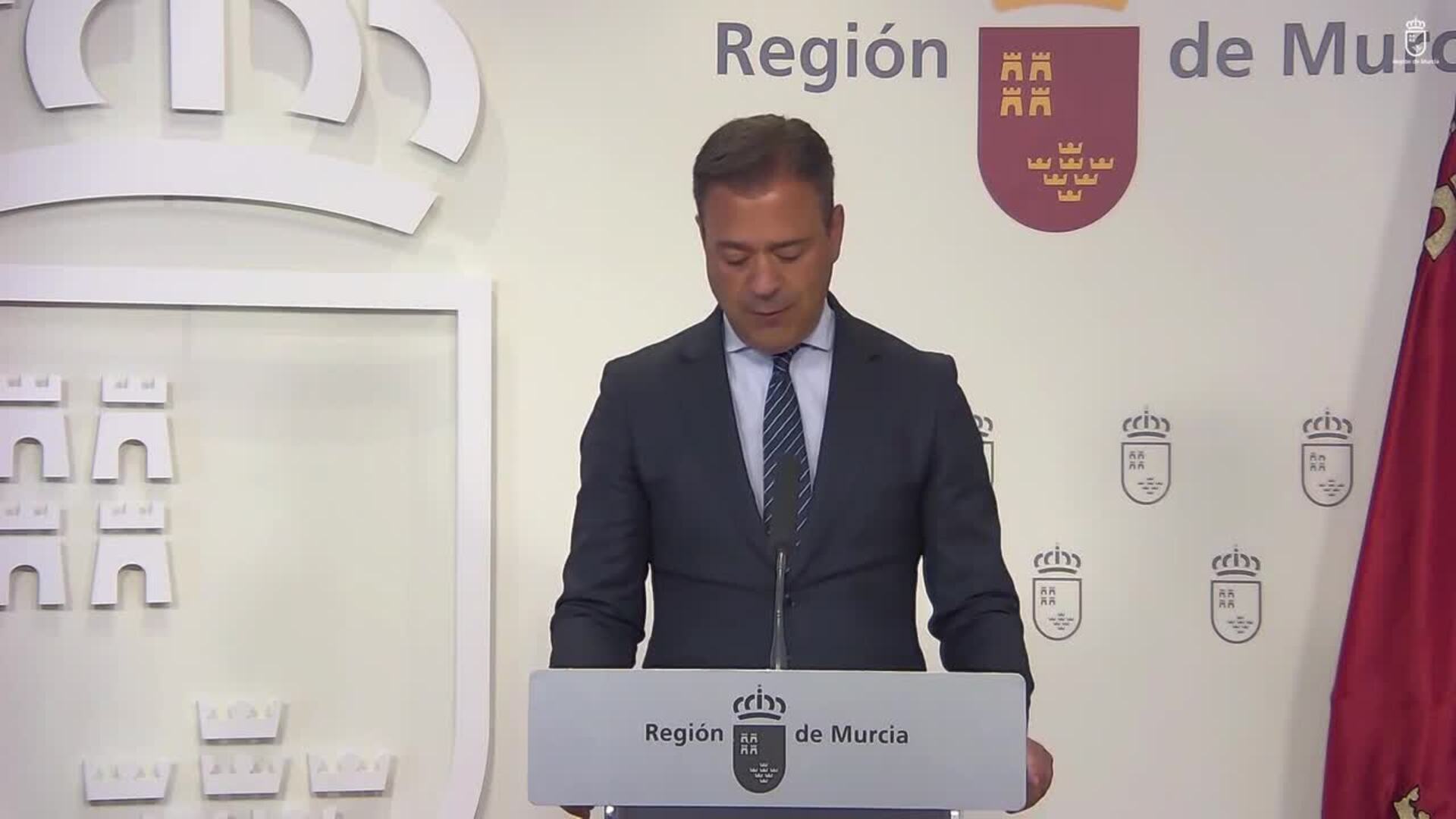 Ortuño afirma que si Vox deja el Gobierno regional de Murcia "será una decisión unilateral"