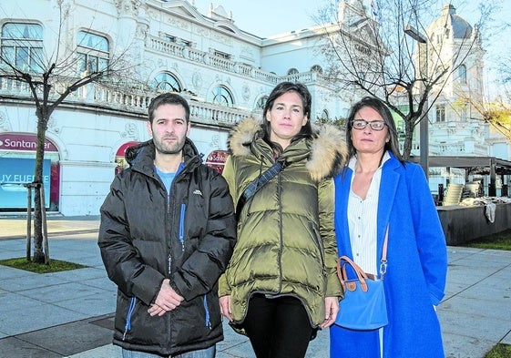 Iván Calva, Eva Rodríguez y Beatriz Chamorro, despedidos del Casino de El Sardinero.