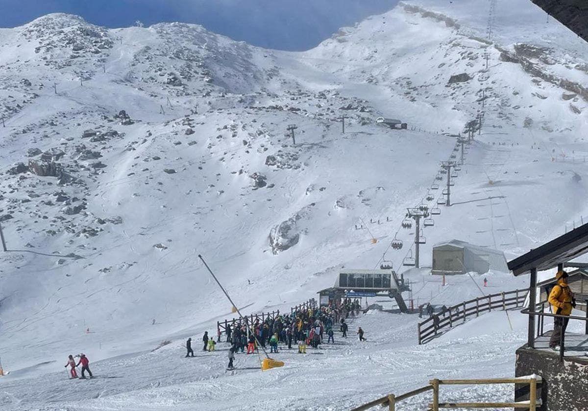 Reabre Alto Campoo con seis pistas esquiables y buena visibilidad en toda la estación