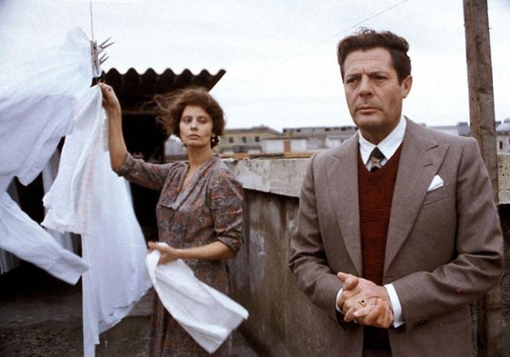 Sophia Loren y Marcello Mastroianni en 'Una jornada particular', abre el homenaje la próxima semana.