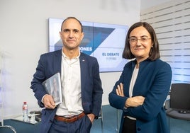 Mario Mañana y Conchi López, los candidatos a gobernar la Universidad de Cantabria.