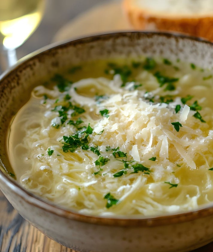 Imagen secundaria 2 - Sopa de cebolla (Francia), sopa de pescado (España) y sopa stracciatella (Italia).