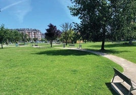 Imagen de archivo del parque Pintores Montañeses, en la Avenida del Deporte.