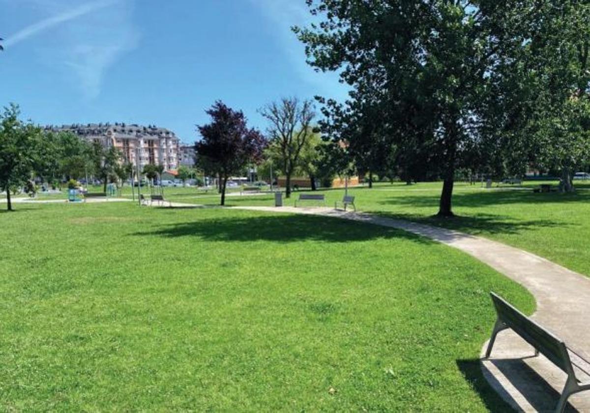 Imagen de archivo del parque Pintores Montañeses, en la Avenida del Deporte.