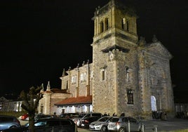 La iglesia se engalanó para festejar a su patrono y la reposición del reloj de la torre principal.