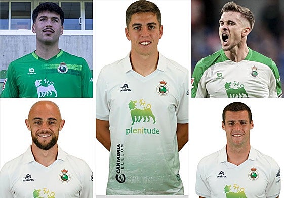 Víctor Meseguer, Íñigo Sainz-Maza, Clemént Michelin, Ekain Zenitagoia y Álvaro Mantilla.