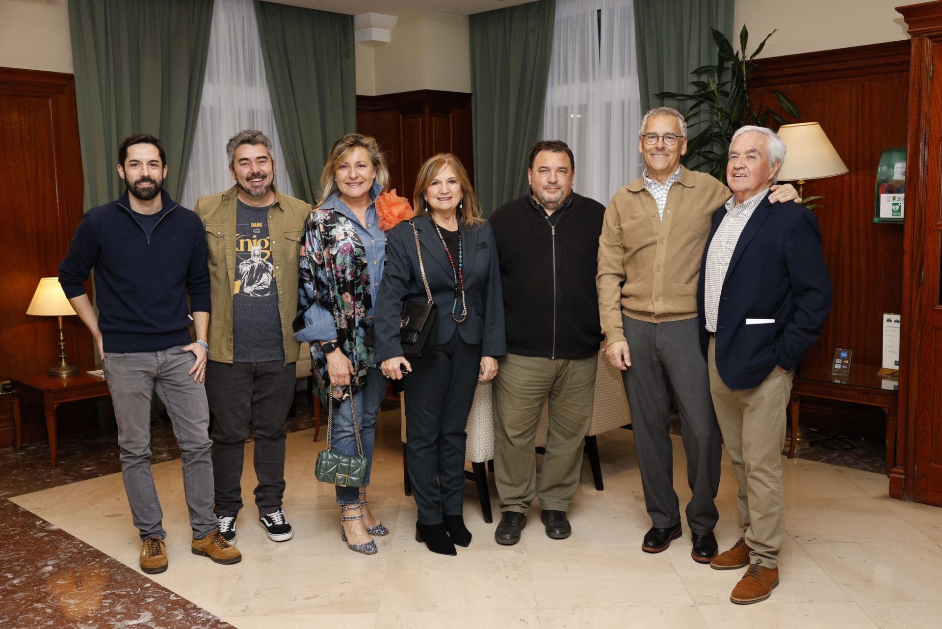 Jesús García Bermejo, Nano Teja, Mónica Cadelo, Marián González, Fernando Gañán, José Antonio Machín y Lino Javier Palacios.