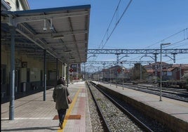 Estación de tren de Reinosa.