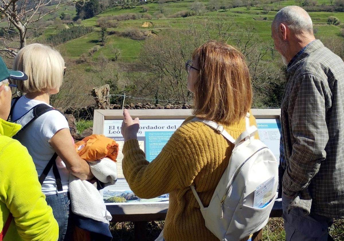 Visitas sobre el terreno en el valle de Iguña.