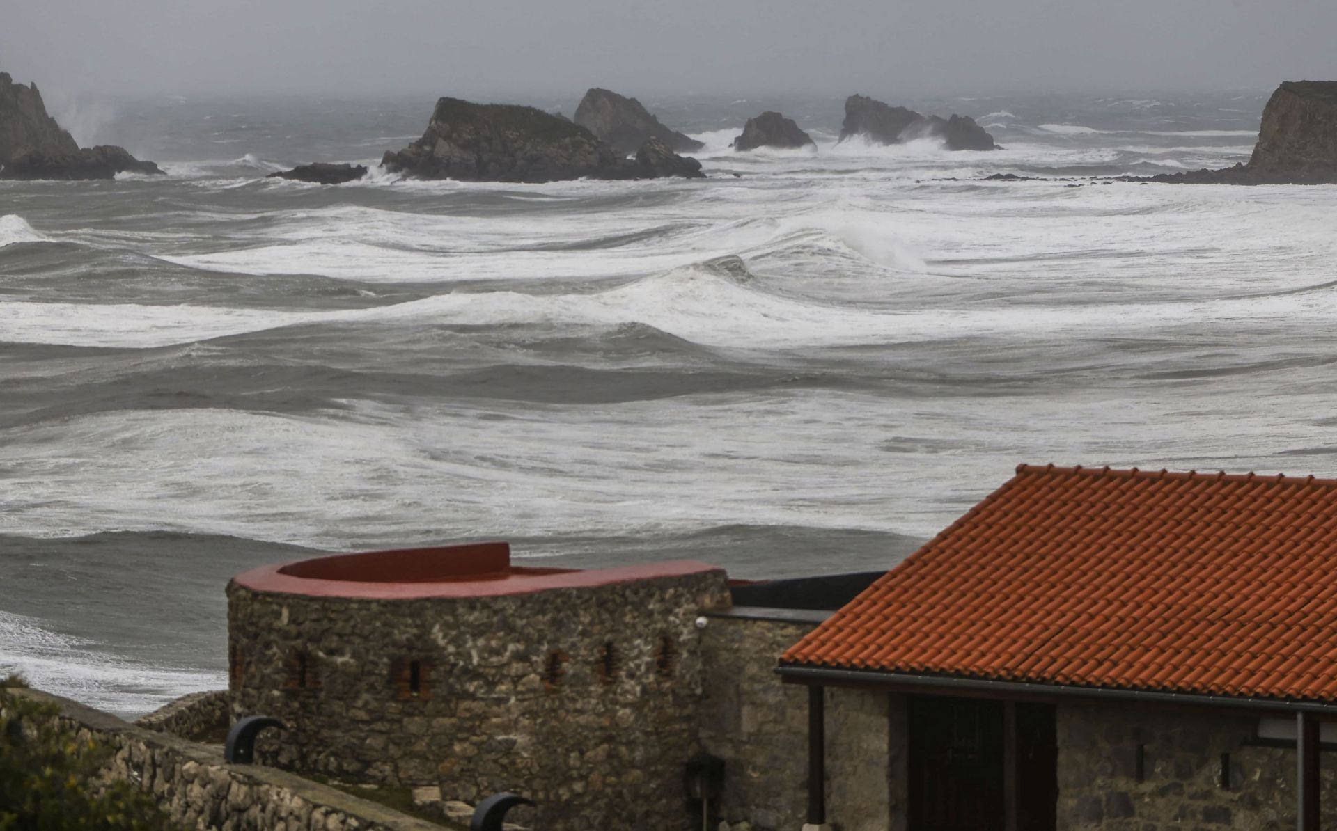 Oleaje en Suances