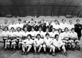 Plantilla del racing de la temporada 72-73,