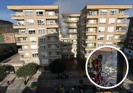 Incendio en el Barrio Covadonga: «Vi el fuego saliendo de la casa y salí lo más rápido que pude»