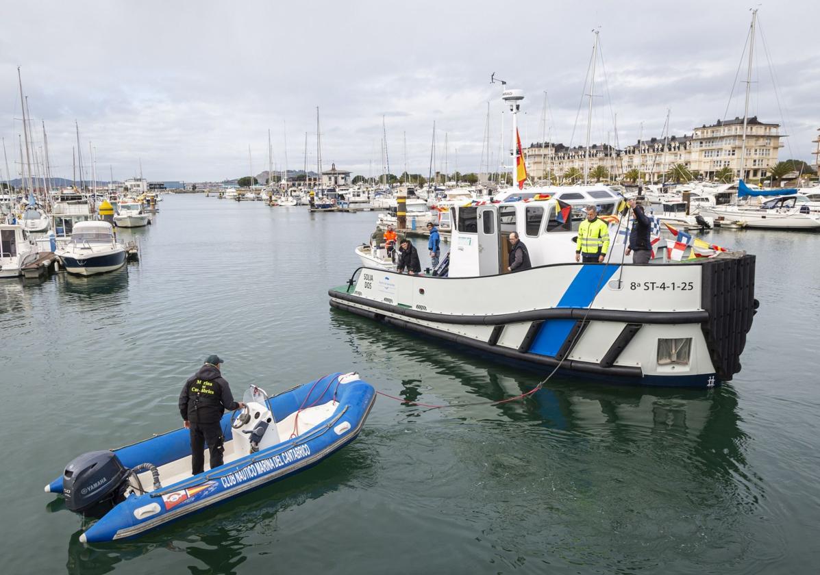 Solía Dos, la nueva embarcación del Puerto.