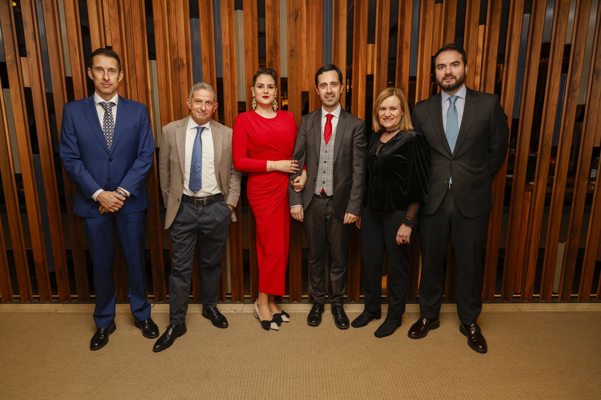 Eduardo Castillo, Rafael de la Gándara, Licinia Muñiz, Mateo Echeverría, Yolanda García y Javier García.