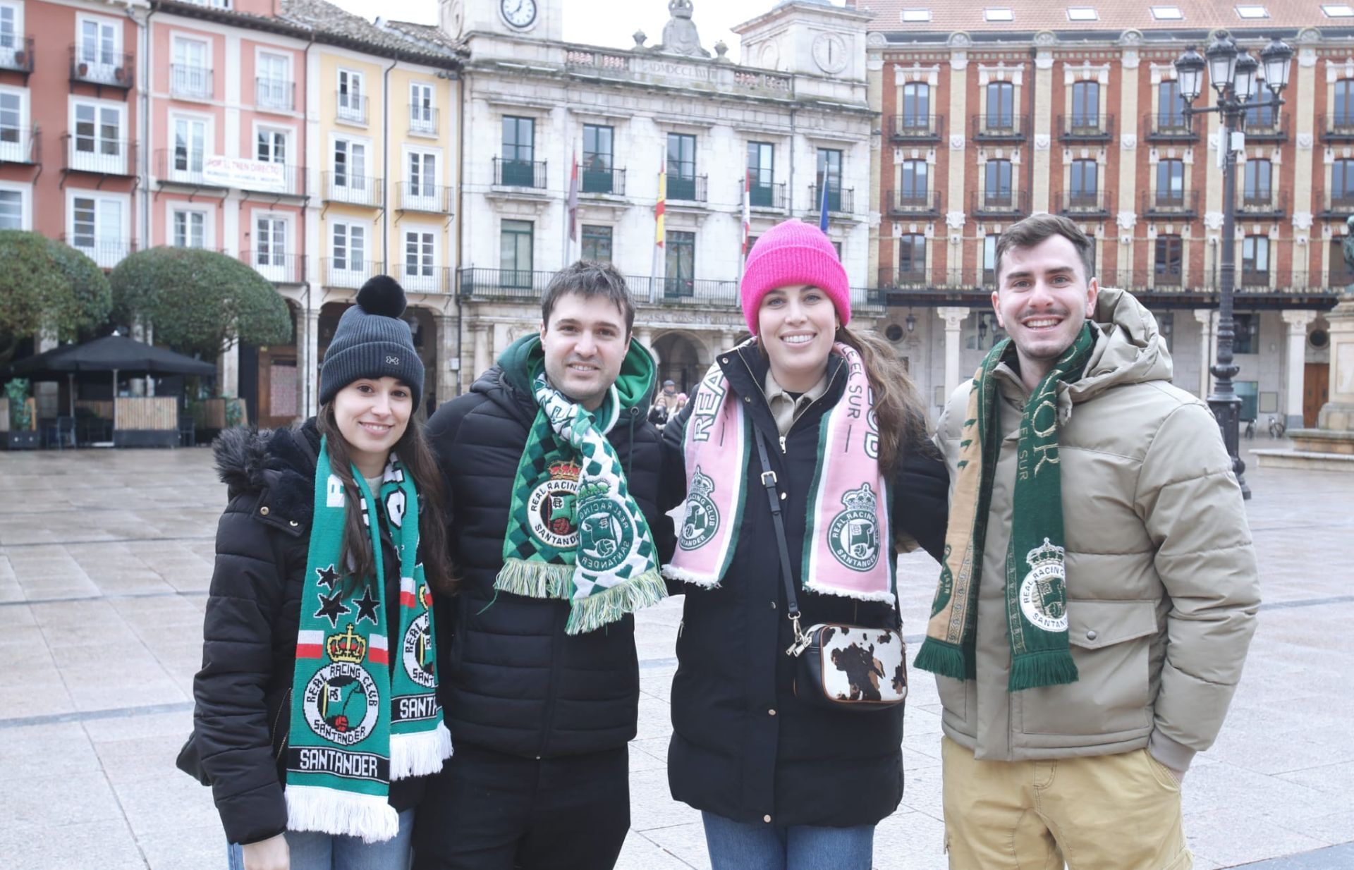 La afición verdiblanca, en Burgos