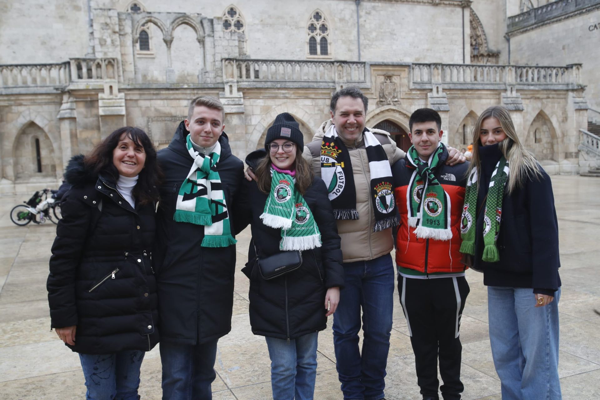 La afición verdiblanca, en Burgos