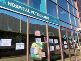 El Hospital Veterinario Cantabria cerró sus puertas para mostrar su disconformidad al nuevo registro de medicamentos