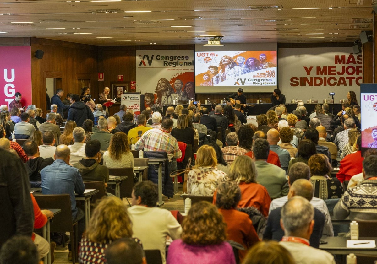 Imagen principal - Congreso de UGT celebrado en el Hotel Santemar.