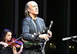 Carlos Núñez en el Centro Botín.