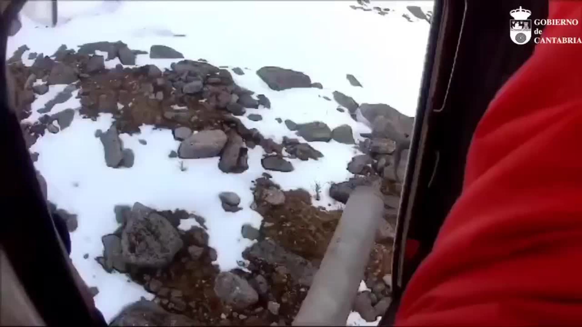 Así ha sido el rescate en Alto Campoo