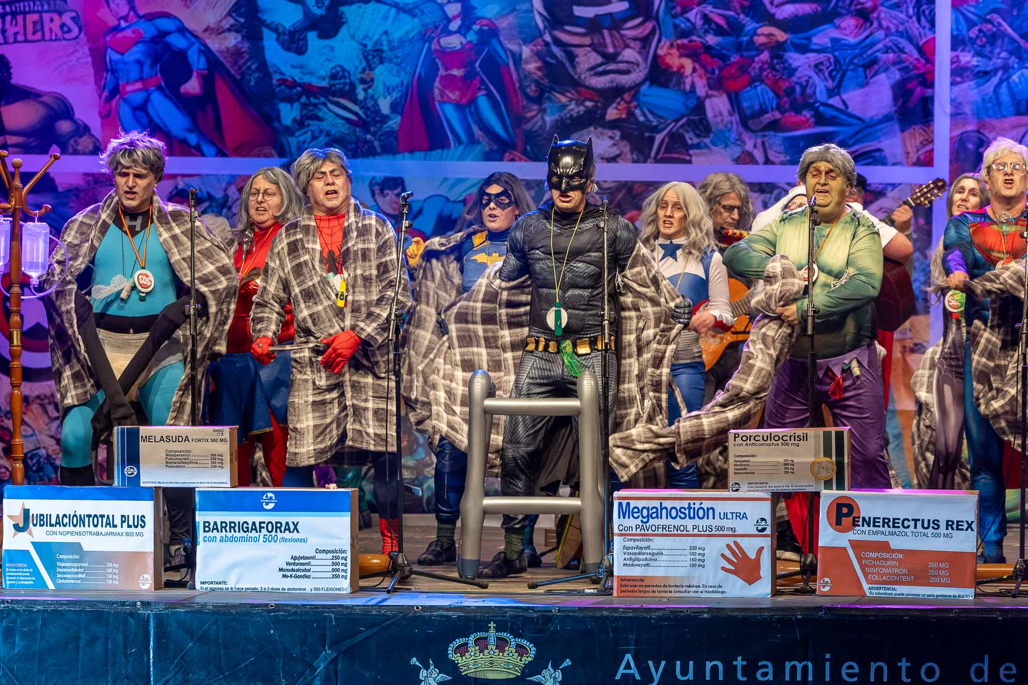 La agrupación cumple su 20 aniversario sobre las tablas. 