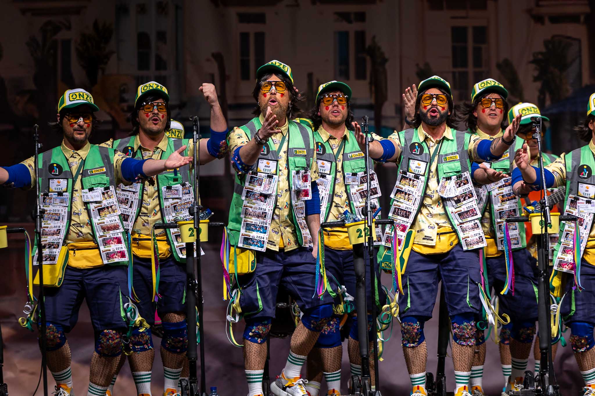 Los ganadores de la pasada edición volvieron a mostrar guasa y desparpajo sobre el escenario.