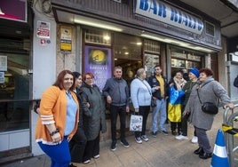 El 22 de noviembre del pasado año, un grupo de ucranianos se reunieron, en un bar de Santander, en el aniversario de los mil días de guerra.