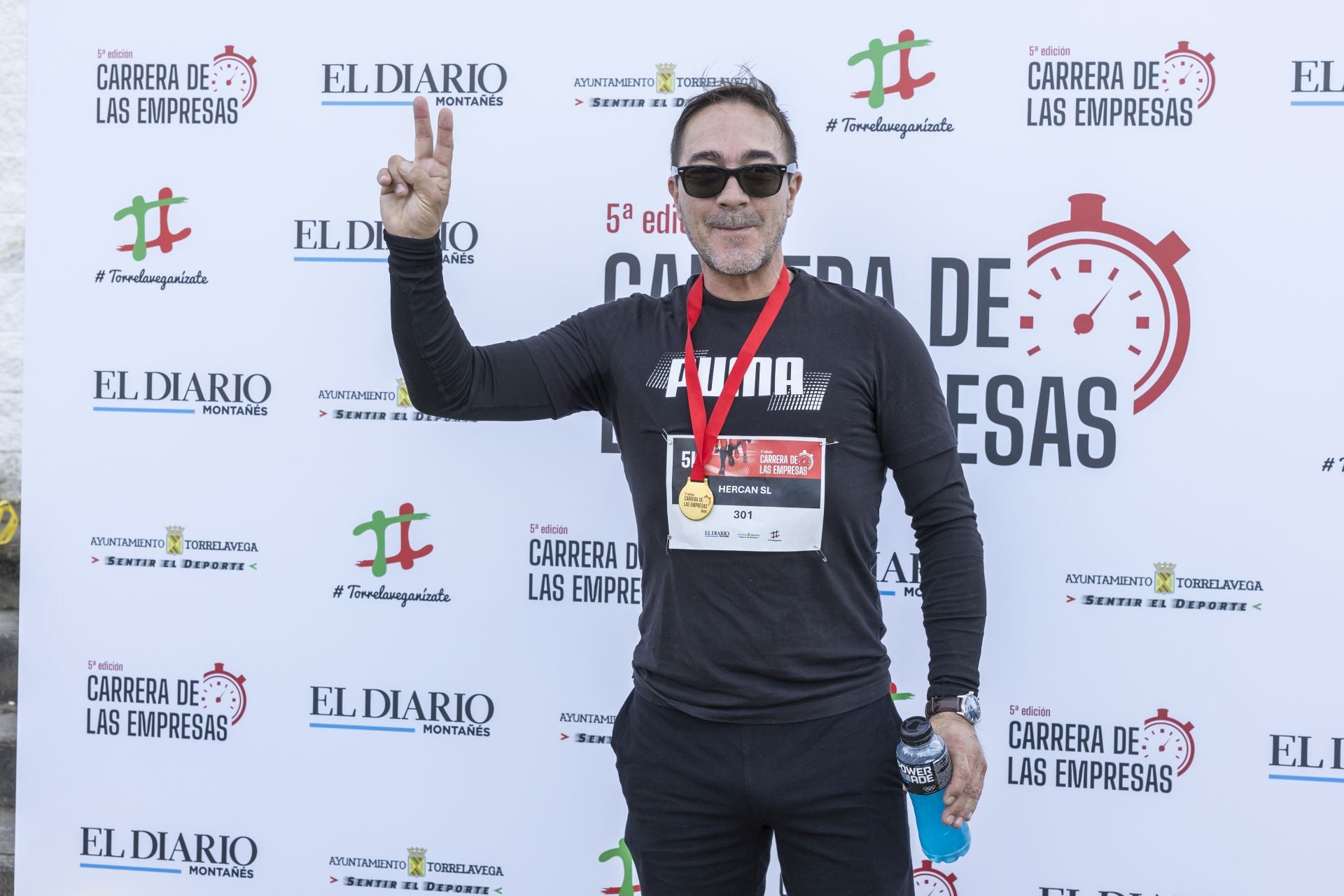 Rubén Cadelo Lumbreras corrió para Hercán.