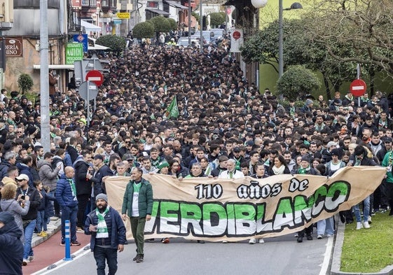 Corteo de los 110 años. En esta ocasión no partirá de Tetuán.