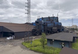 Instalaciones de Ferroatlántica en 2024, cuando también encendió tres hornos del complejo industrial situado en Boo.