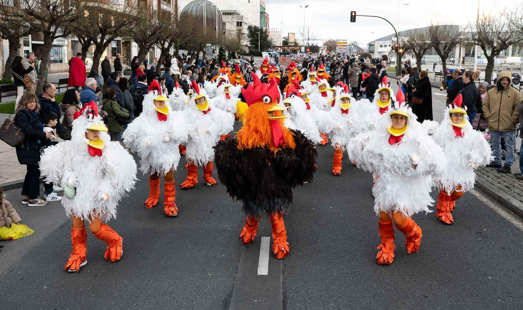 Una de las comparsas más llamativas del carnaval. 