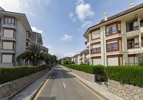 Calle Ontanilla, de Noja.