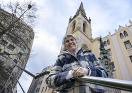 Paloma del Río, ayer en Santander, antes del acto que tuvo lugar en el Casyc Up.