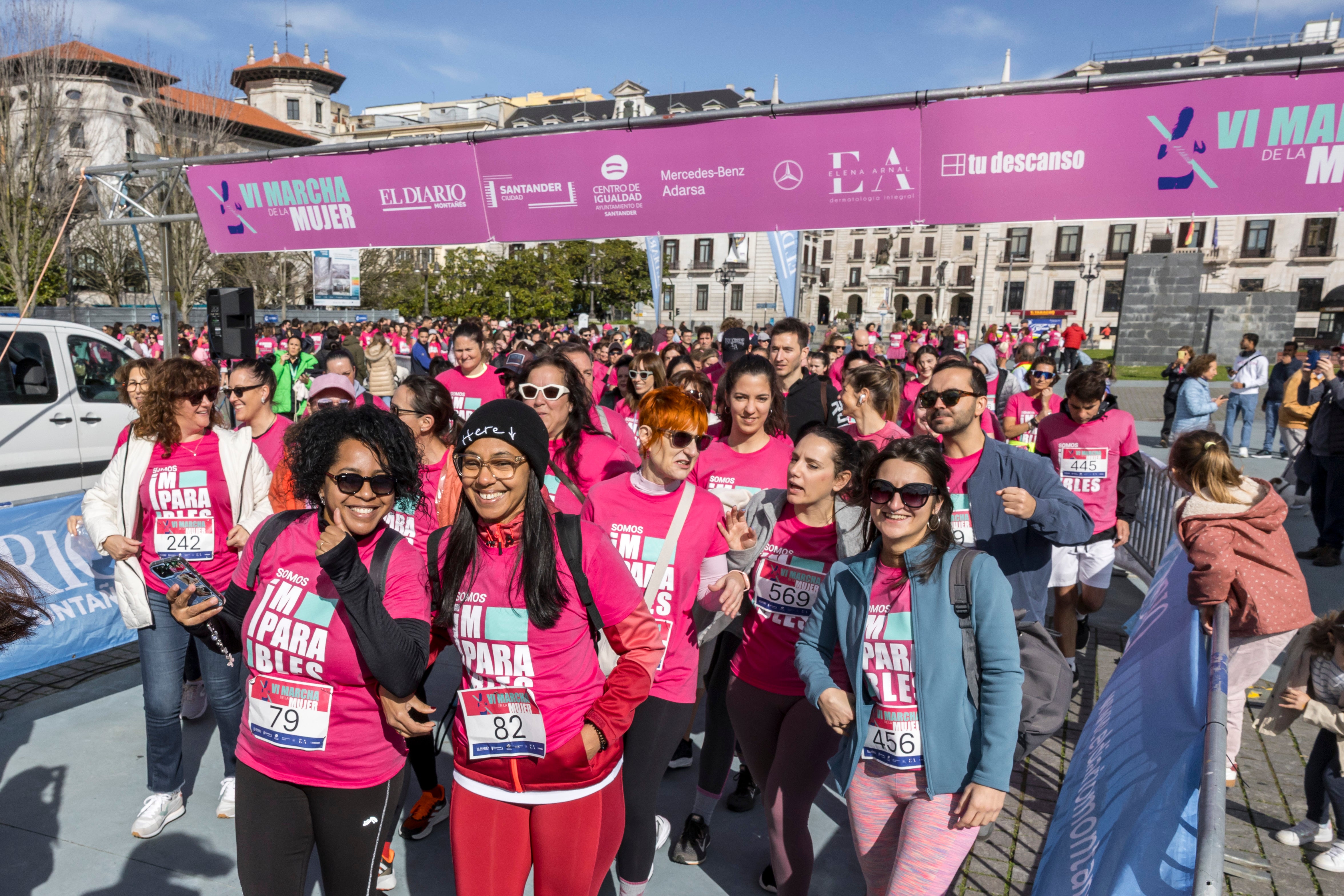 La carrera de la mujer de El Diario Montañés, en imágenes